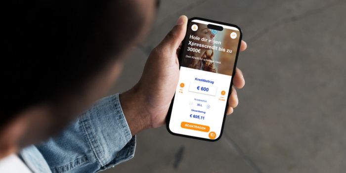 Ferratum Xpresscredit auf Smartphone