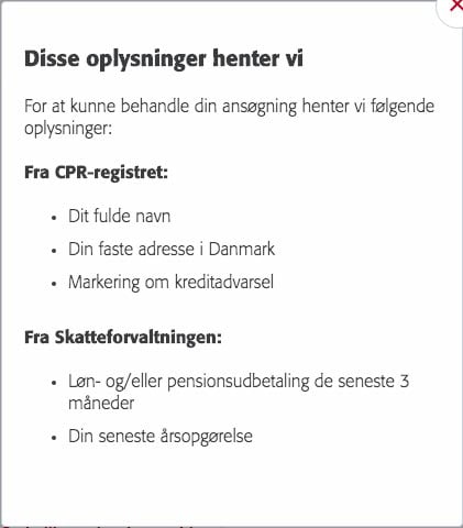 Disse oplysninger