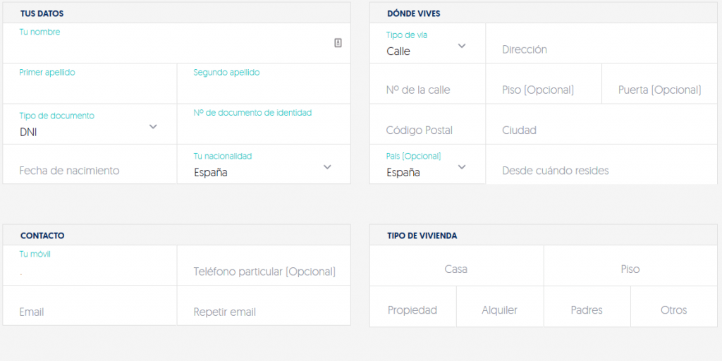 Tarjeta de Wizink