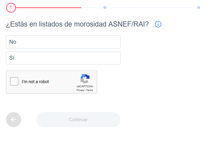 ASNEF en Fintonic