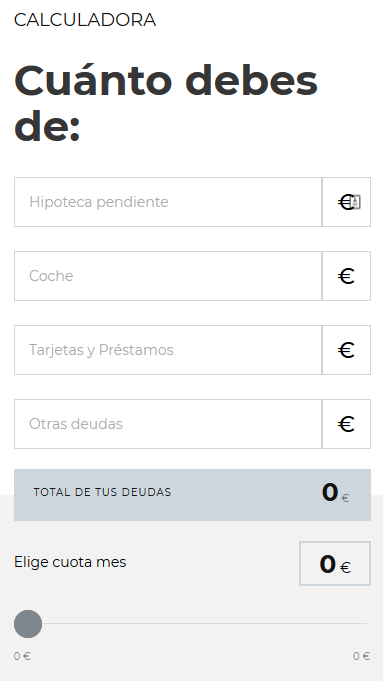 Calculadora de Suitaprest