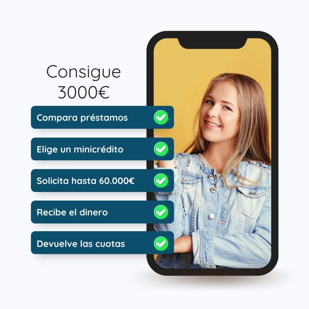 Pasos para conseguir 3000 euros