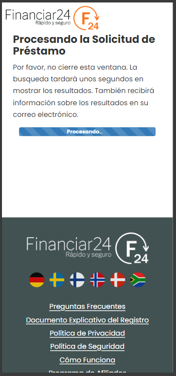 procesando solicitud f24