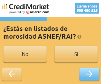 Credimarket formulario paso 5