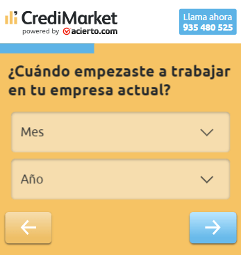 Credimarket formulario paso 4