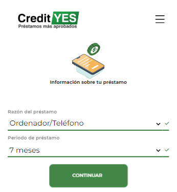 formulario credityes