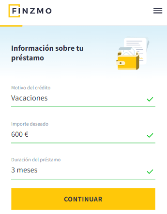 finzmo formulario