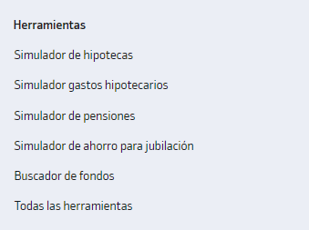 Bankinter simuladores