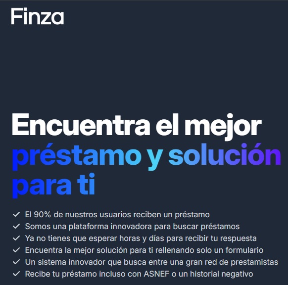 Finza menú