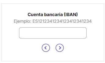 finza datos bancarios