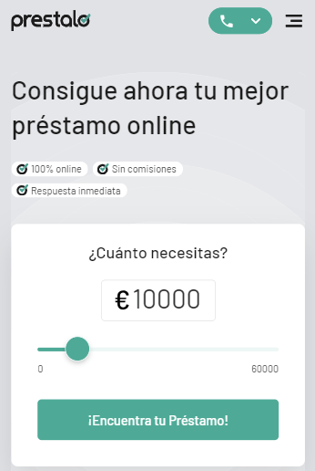 prestalo oferta