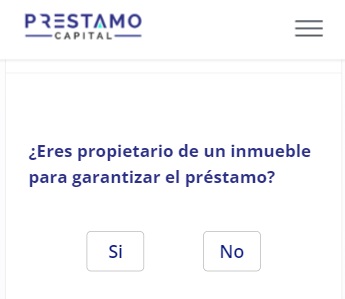 préstamo capital garantía