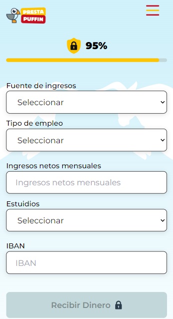 prestapuffin datos bancarios