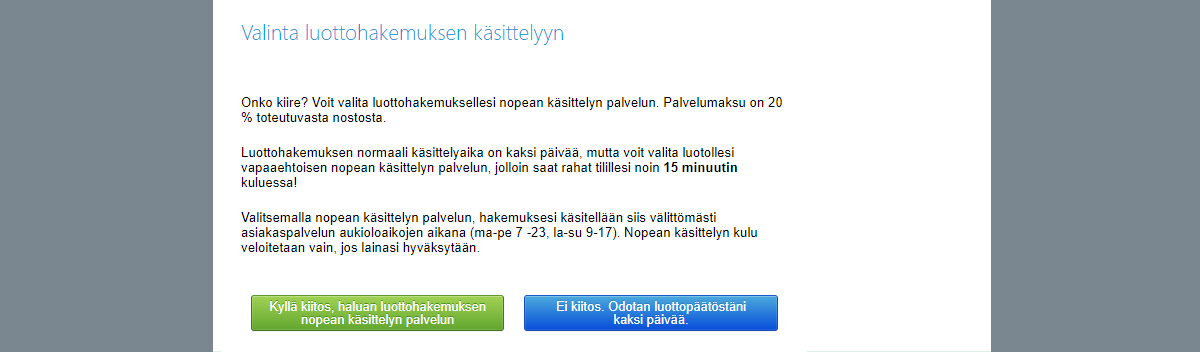 Kokemus Blue Financesta | Profiloituu pikalainaksi