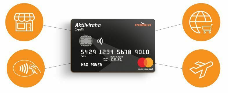 Aktiiviraha kokemuksia | Powerin Aktiiviraha kortti