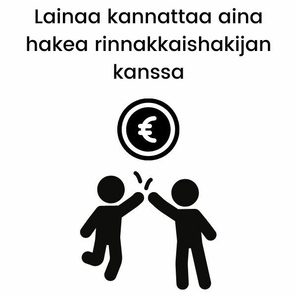Kulutusluoton hakeminen yhdessä kumppanin kanssa