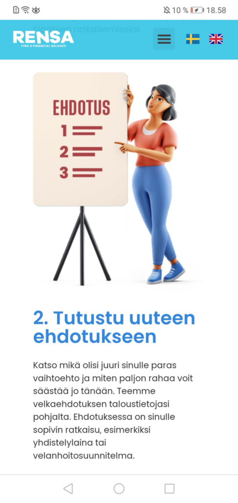 tutustu uuteen ehdotukseen Rensa