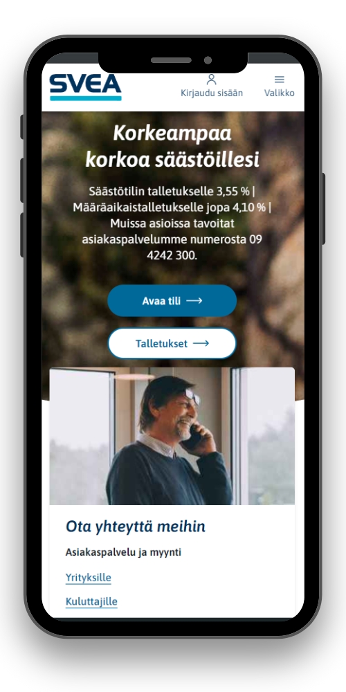 svea bank mobile