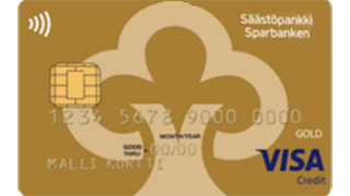 Säästöpankki Visa Gold logo