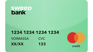Sweep Bank luottokortti logo