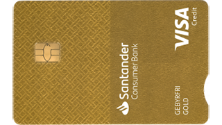 Santander Gebyrfri Visa logo