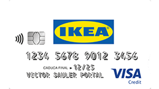 Tarjeta IKEA VISA logo