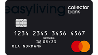 Collector Easyliving Kreditkort Omdöme