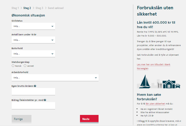 Anmeldelse av Bank Norwegian | Økonomisk situasjon