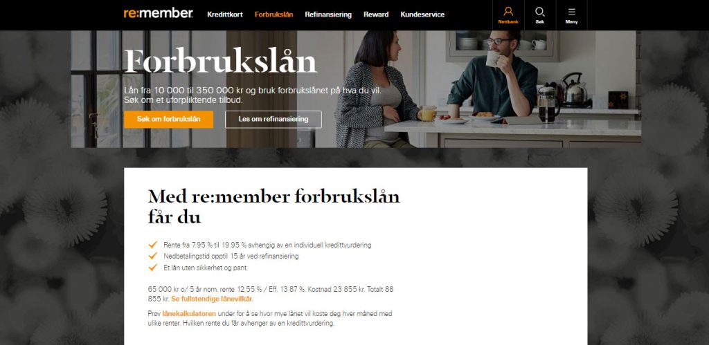 Re:member forbrukslån