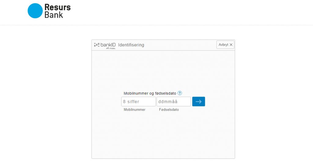 Din BankID-informasjon