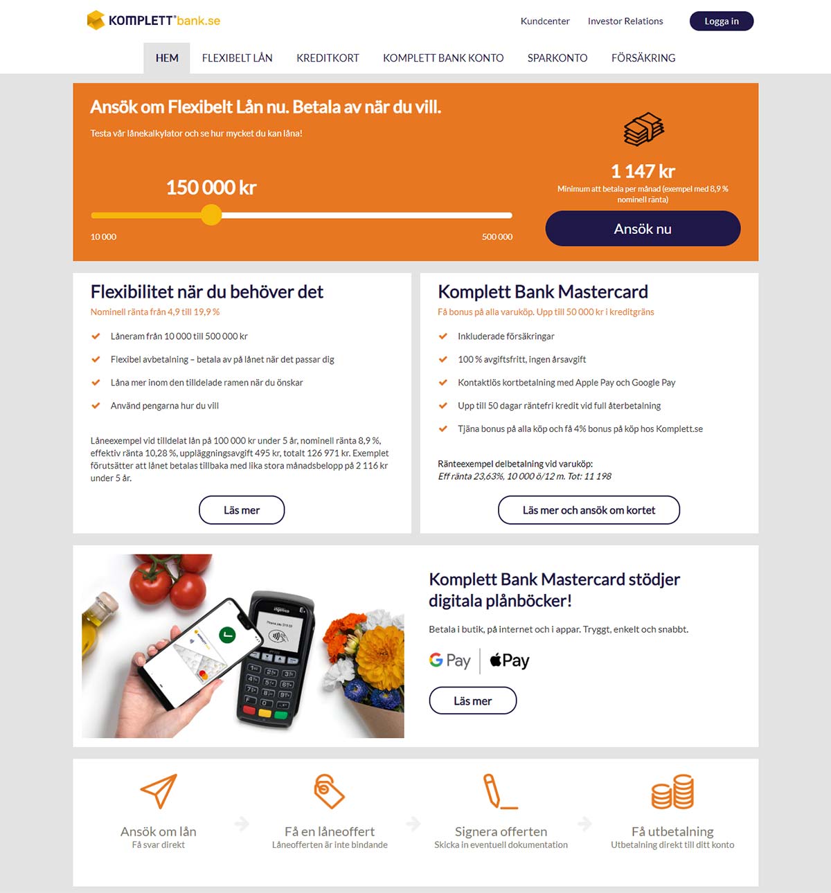 Komplett Bank Mastercard