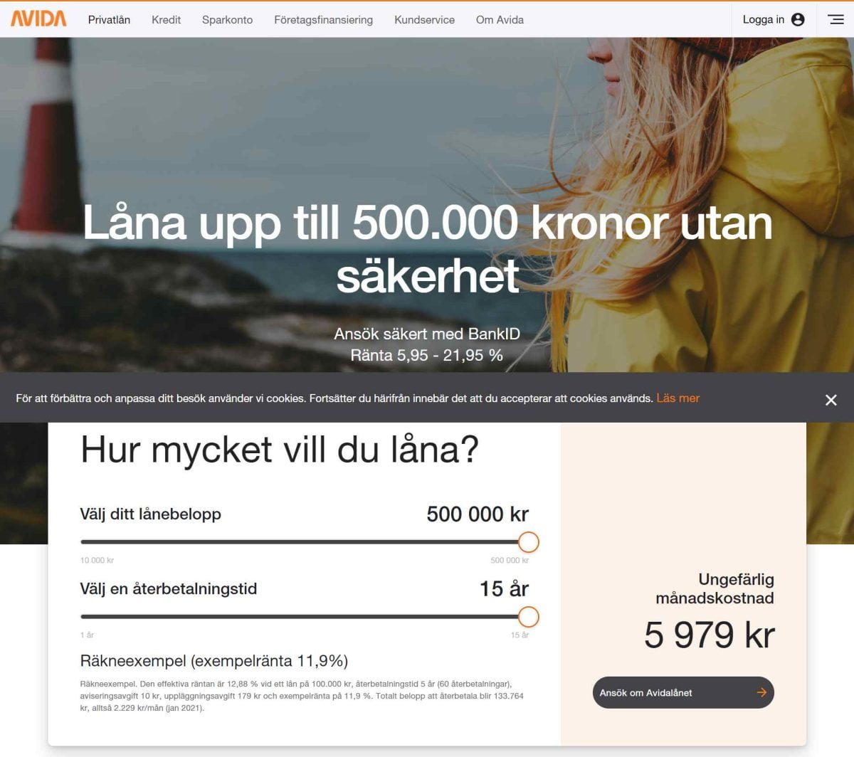 Avida privatlån