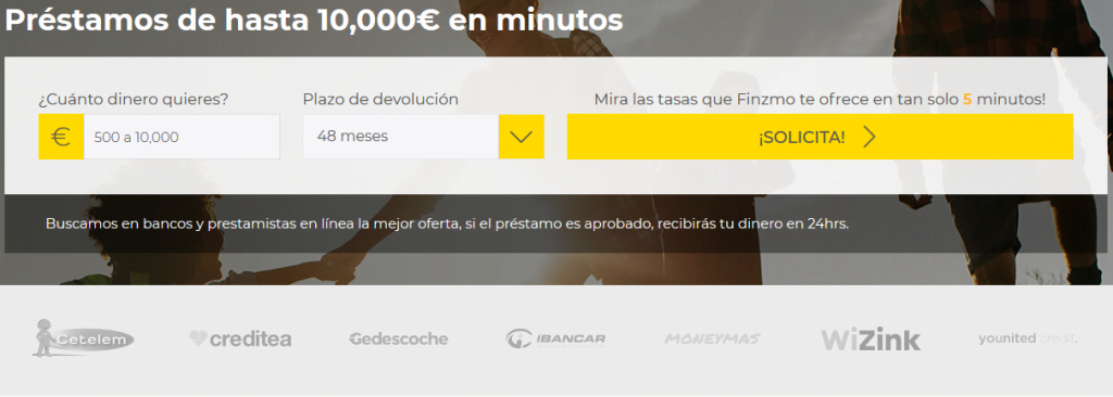 Préstamos hasta 10000 euros Finzmo