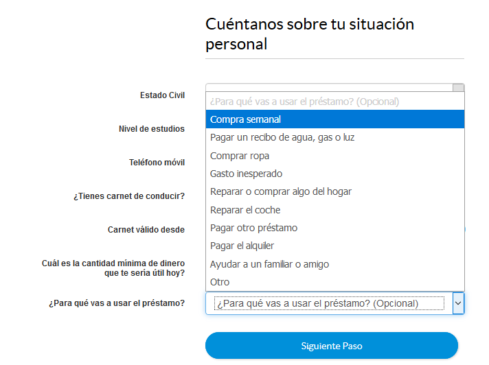 Razones pedir un préstamo a QueBueno