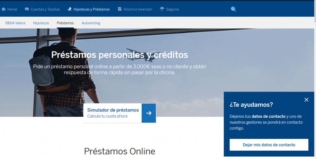 Opinión del simulador del BBVA