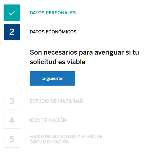 Registro en BBVA