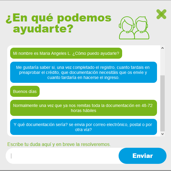 Chat de Cetelem