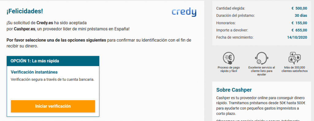 Oferta Credy